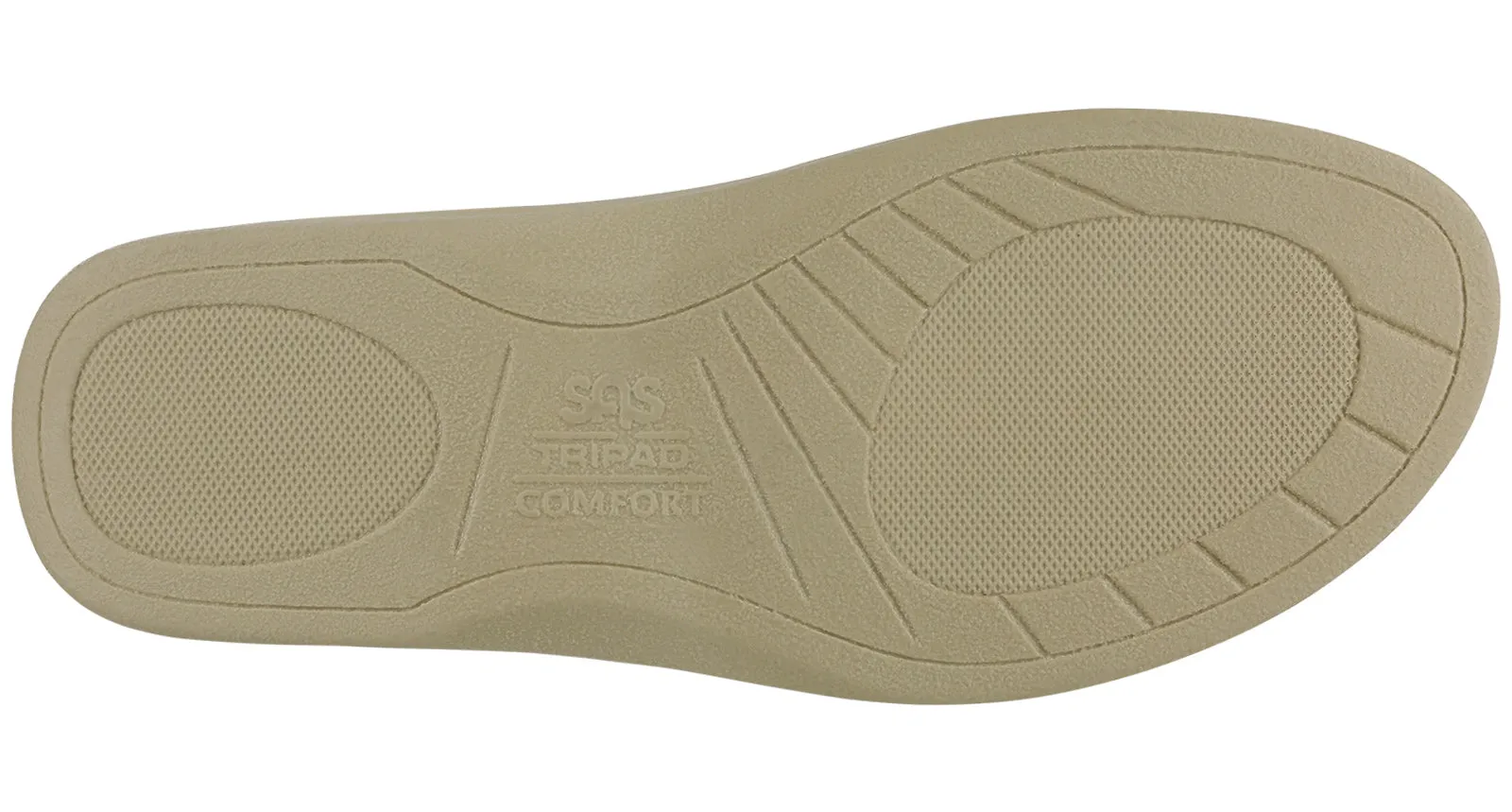 Women's Duo Quarter Strap Sandal in Gold Linen