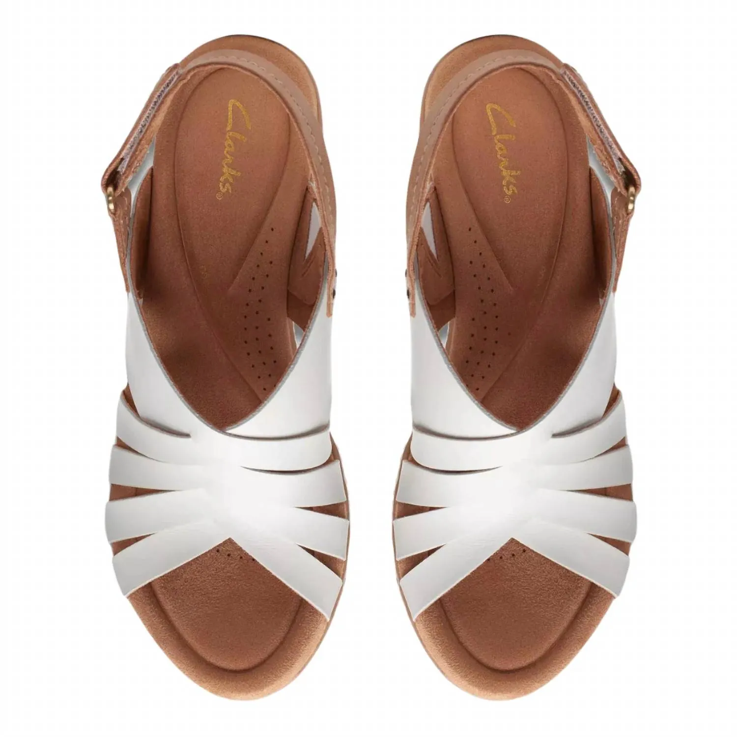 Women's Elleri Grace Leather Sandal In White