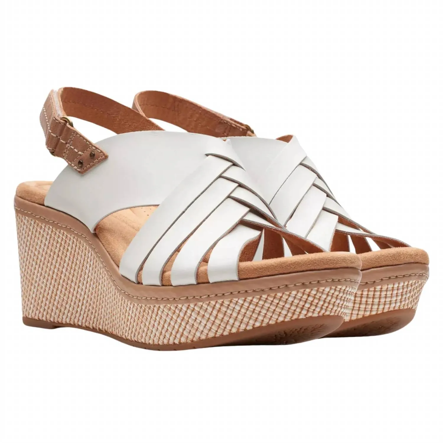 Women's Elleri Grace Leather Sandal In White