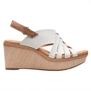 Women's Elleri Grace Leather Sandal In White