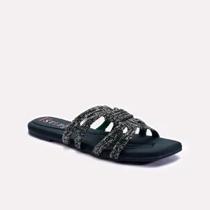 Womens Green Formal Slip On 0412979