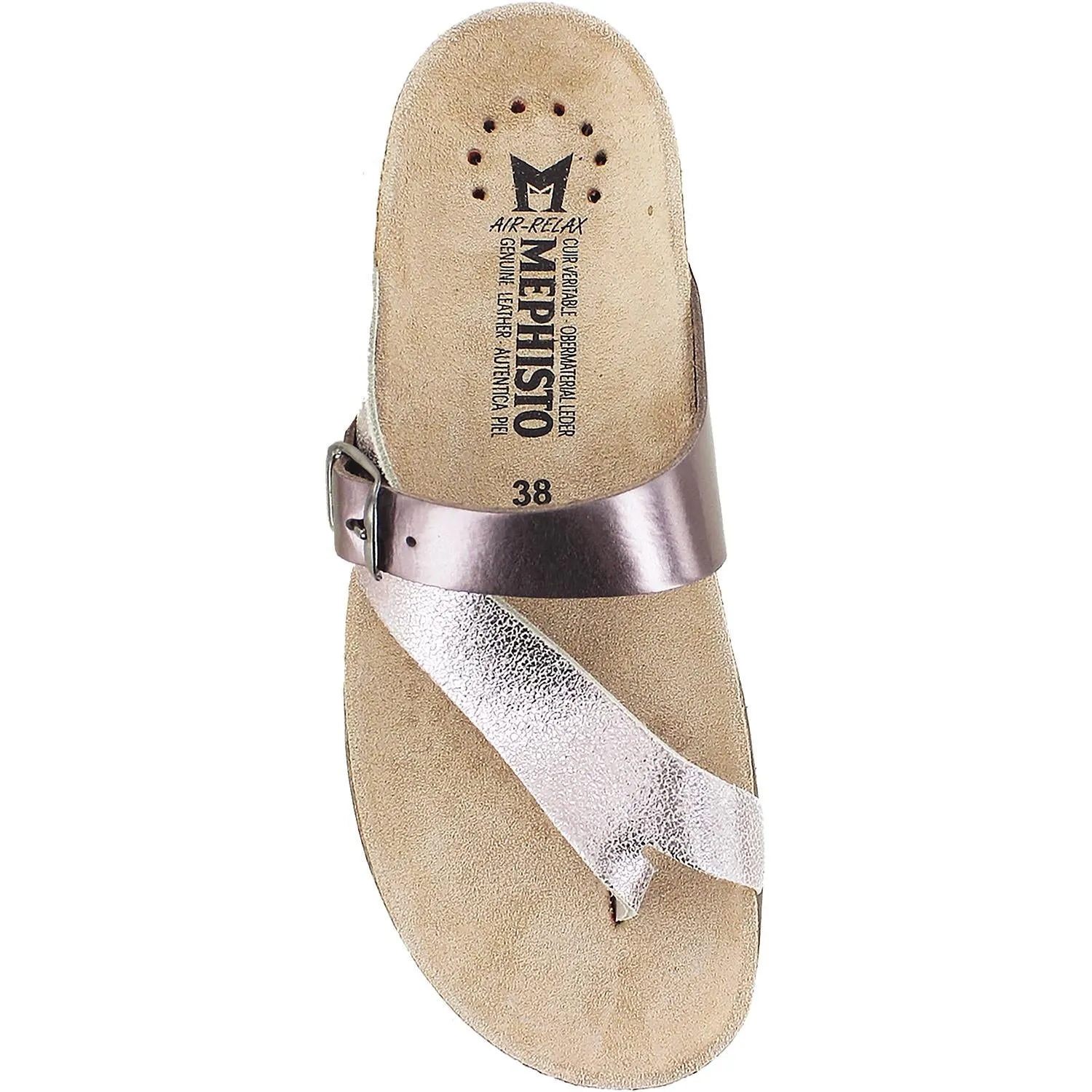 Women's Mephisto Helen Mix Old Pink Venise/Bronze Star Leather