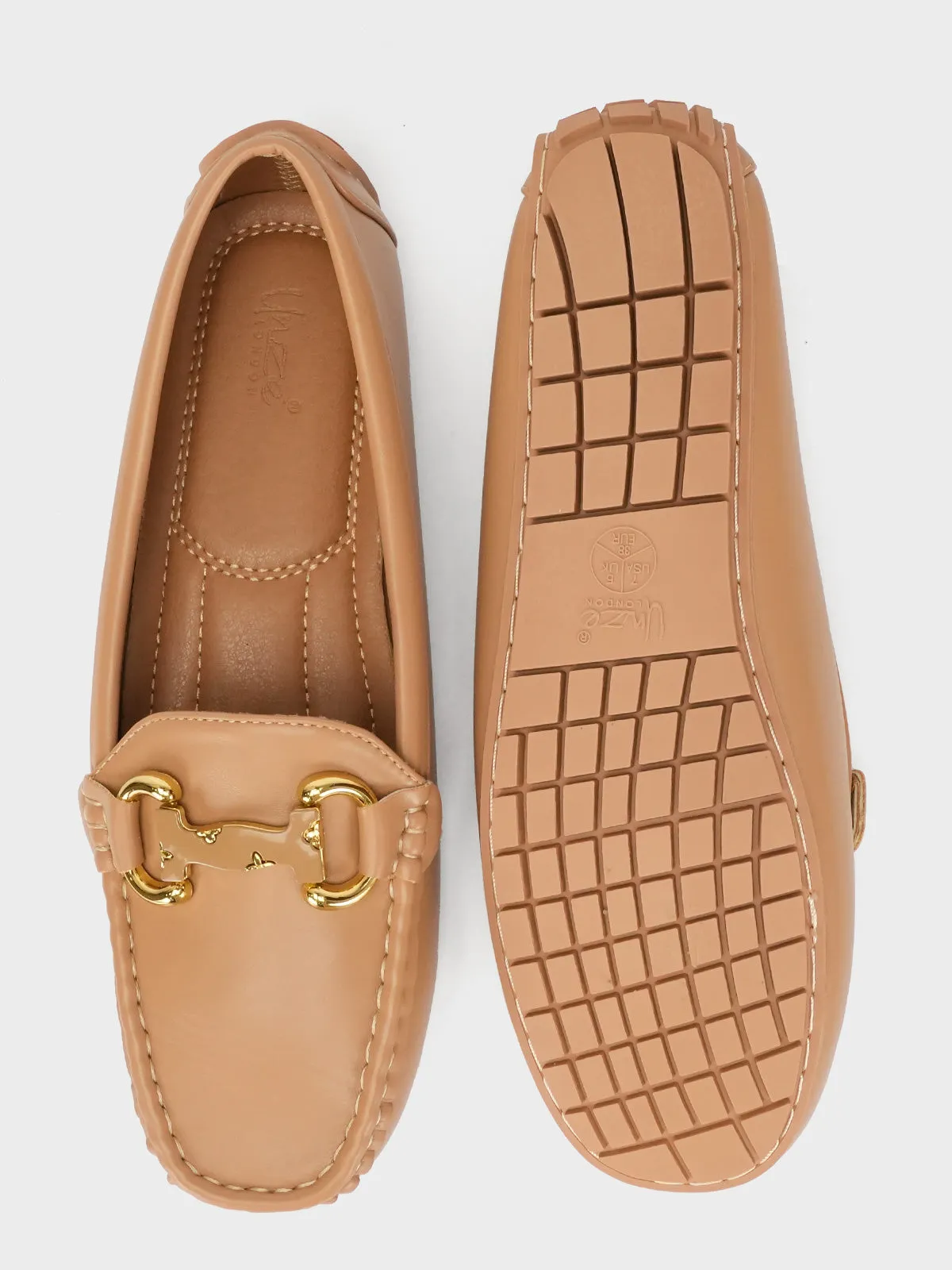Women's "ACACIA" Buckled Casual Moccasins