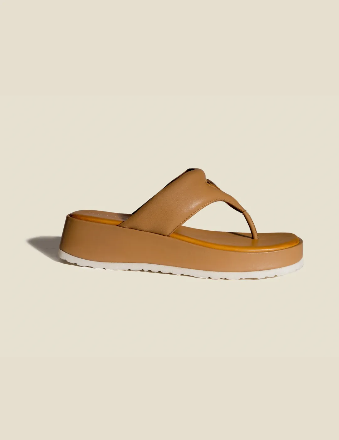 Wrap Leather Flats