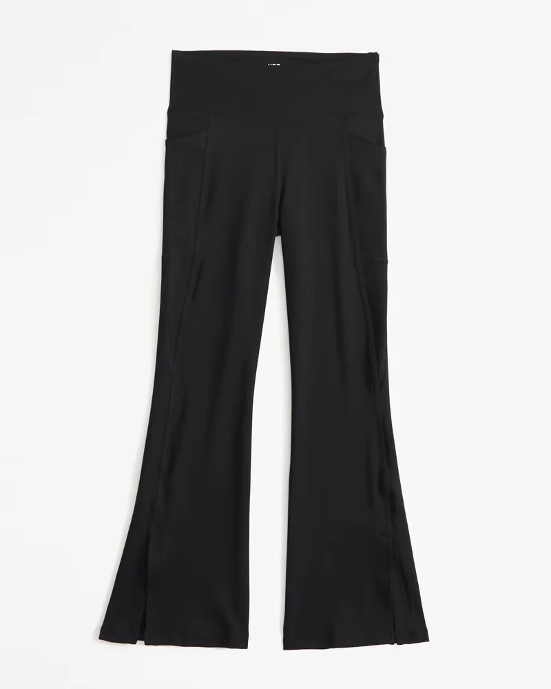 Ypb Split-Hem Flare Leggings